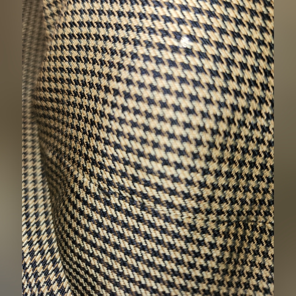 Stafford Classic Fit Micro Plaid 44s Sports Coat/Blazer Two Button 100 Wool Body - Picture 10 of 12